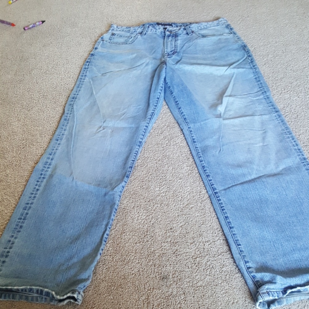 Light blue jeans
